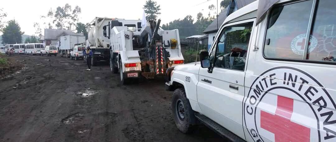 DRC FARDC soldiers stationed at MONUSCO leave Goma for Kinshasa thanks to the ICRC