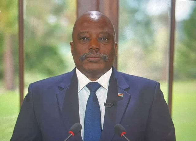 Joseph Kabila addresses the Congolese nation