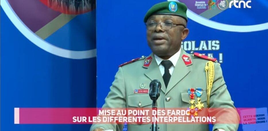 DRC Arrest Of Senior FARDC Officers