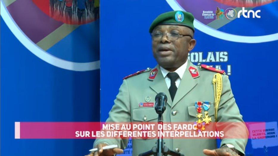 DRC Arrest Of Senior FARDC Officers