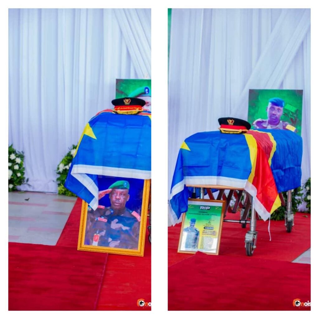 DRC: Burial of the military governor of North Kivu killed at the front before the capture of Goma