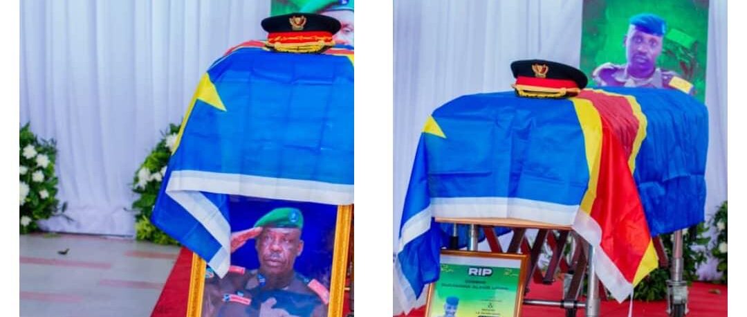 DRC: Burial of the military governor of North Kivu killed at the front before the capture of Goma