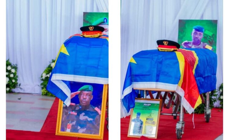 DRC: Burial of the military governor of North Kivu killed at the front before the capture of Goma
