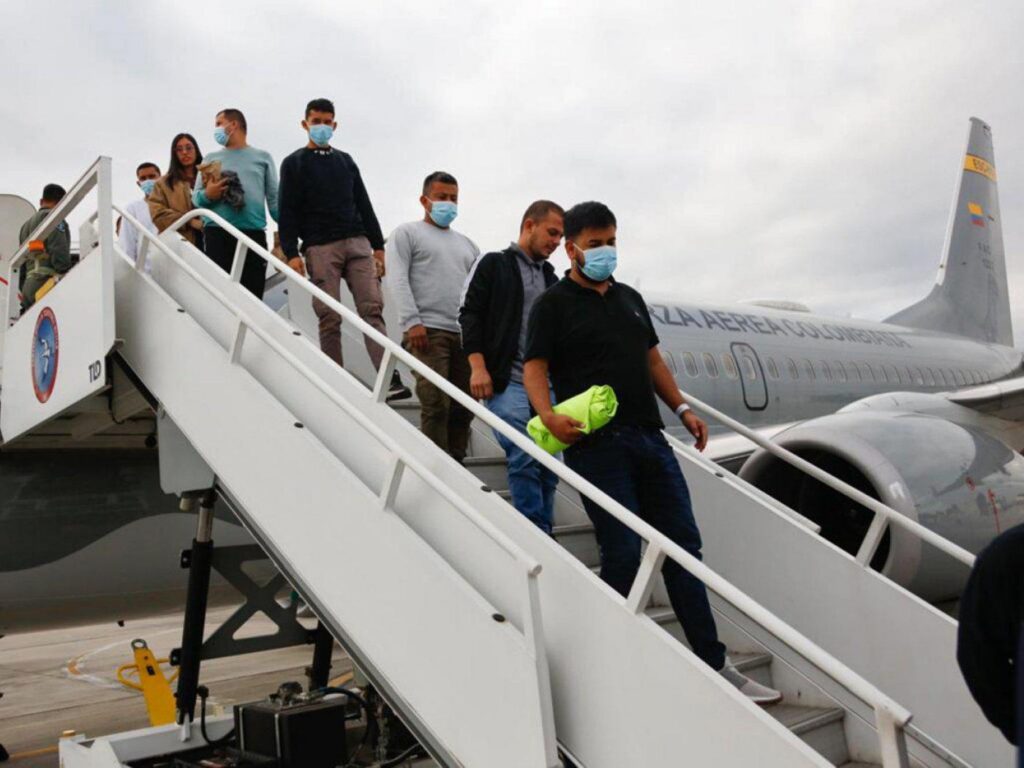 A first group of people deported from the United States has already arrived in Kinshasa