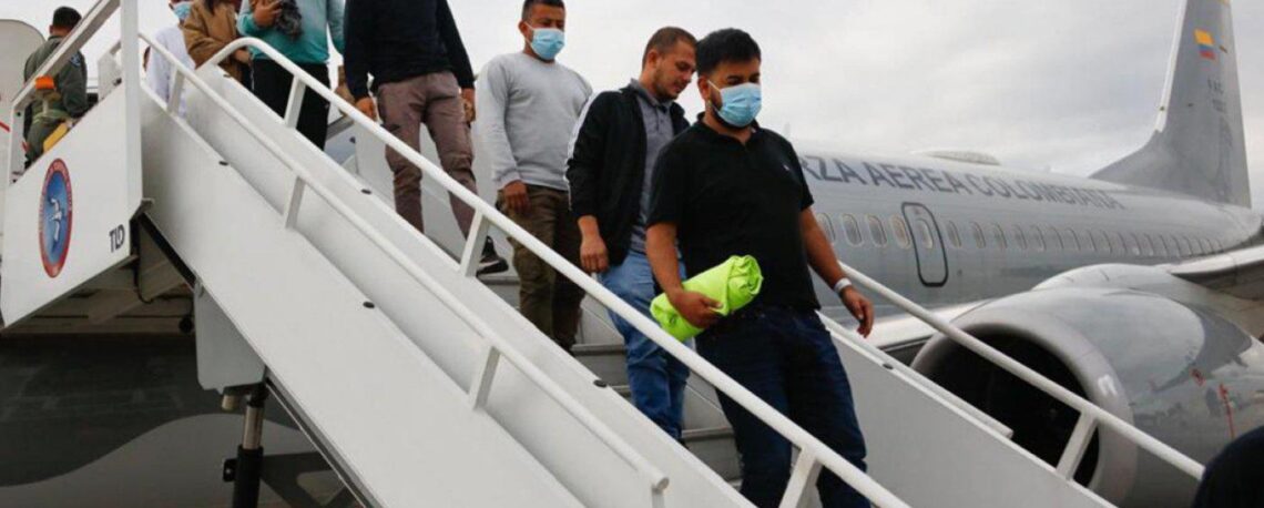 A first group of people deported from the United States has already arrived in Kinshasa