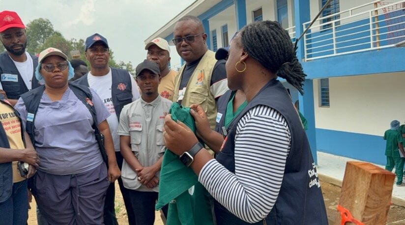 CME Ebola Treatment Center Receives Surgical Gowns from the Basandja Coalition